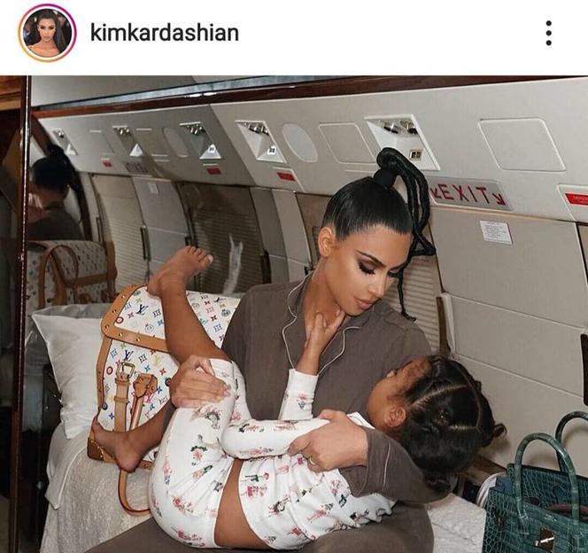 Kim Kardashian i North West