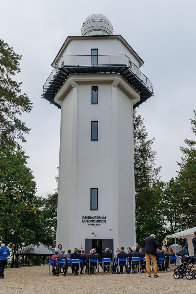 Obserwatorium Astronomiczne w Tymcach, uroczyste otwarcie