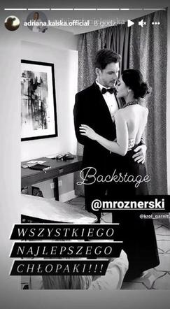M jak miłość. Adriana Kalska (Iza), Mikołaj Roznerski (Marcin)