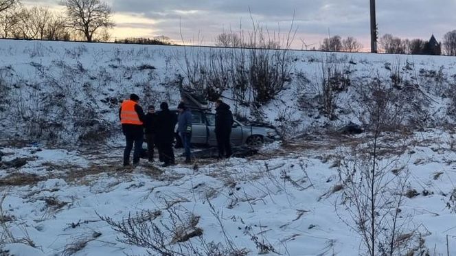 Wypadek na przejeździe kolejowym pod Łeknem