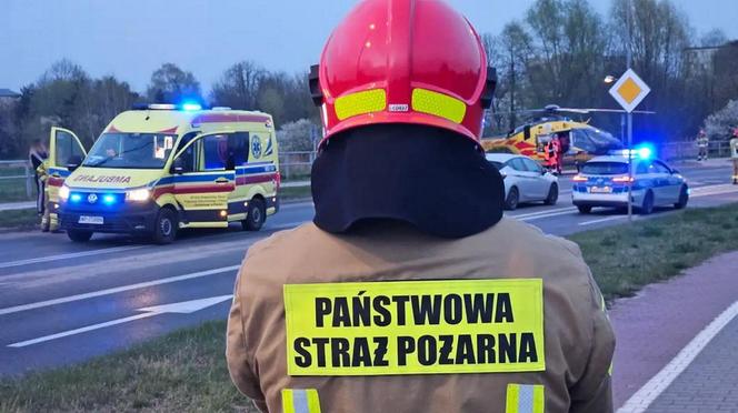 Gostynin. Senior przejechał matkę z dwójką dzieci! Dramatyczna akcja ratunkowa