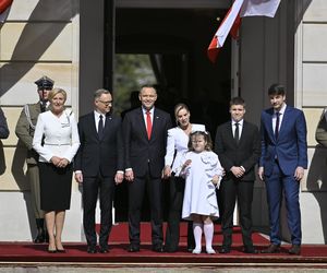 Kasia Nawrocka i Waldemar Nawrocki