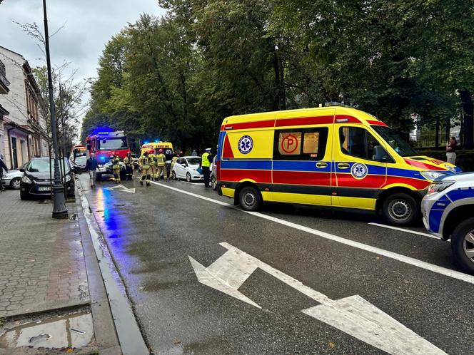 Wypadek na ul. Jagiellońskiej 