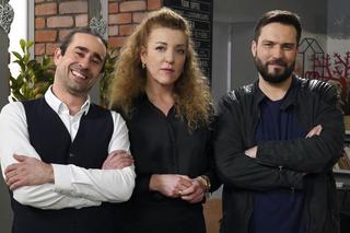 Barwy szczęścia, odcinek 2648: Żabcia (Hanna Klepacka), Vincenzo (Alessandro Curti), Damian (Michał Lesień-Głowacki)	