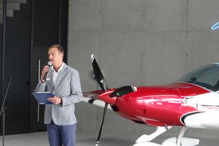 Otwarcie pierwszego salonu samolotowego w Polsce