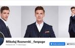 Mikołaj Roznerski (M jak miłość) fałszywy profil na Facebook-u
