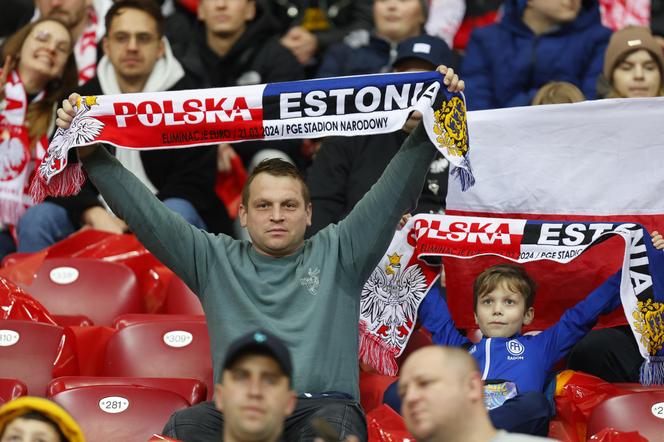 Kibice na meczu Polska - Estonia. Zdjęcia z trybun [21.03.2024]