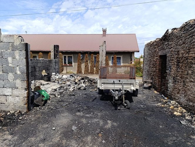 W pożarze stracili dorobek życia 