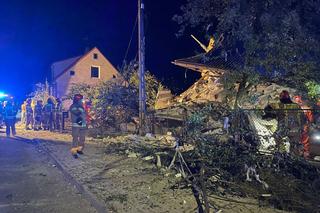 Wybuch domu w Augustowie. Budynek zamienił się w gruzy