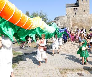 Parada smoków w Będzinie 