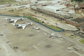 Lotnisko Chopina w Warszawie rok 1991