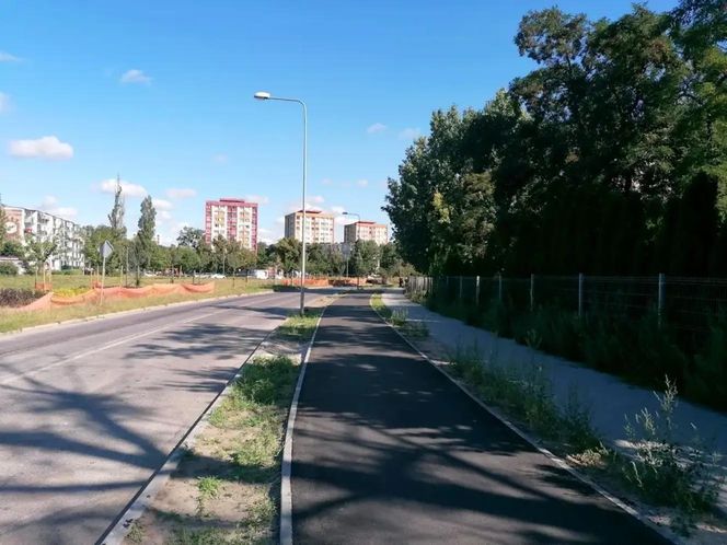 Nowa ścieżka rowerowa