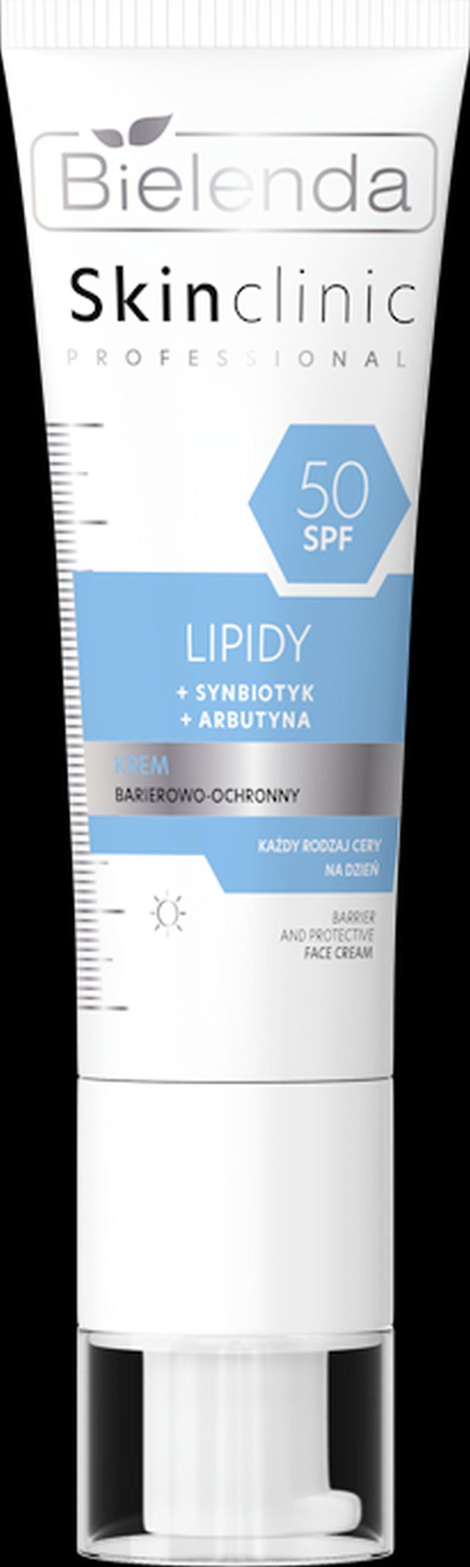 Bielenda SKIN CLINIC PROFESSIONAL LIPIDY krem barierowo - ochronny z SPF 50