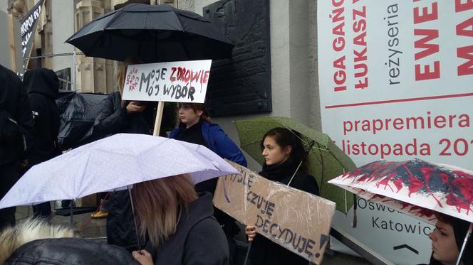 Czarny protest w Katowicach