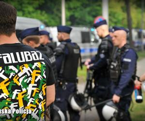 Lubuska policja zabezpieczała derby w Zielonej Górze