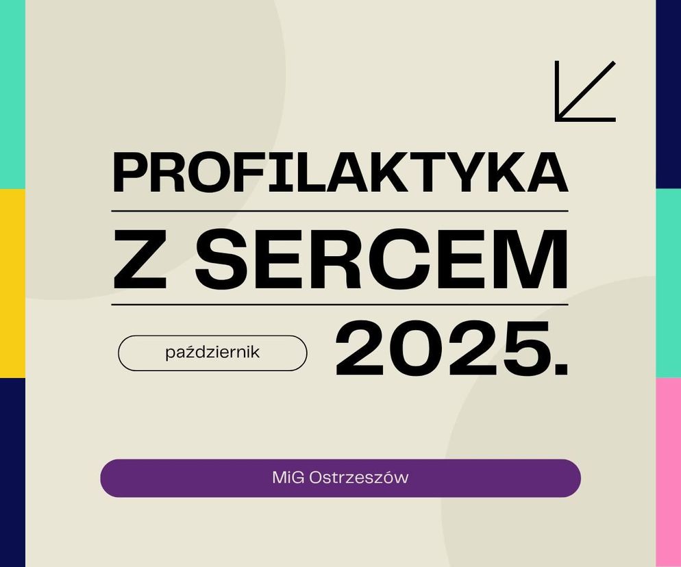 plakat PROFILAKTYKA Z SERCEM