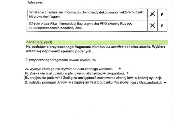 Egzamin Ósmoklasisty 2024 - język polski - ODPOWIEDZI, GOTOWE ROZWIĄZANIA