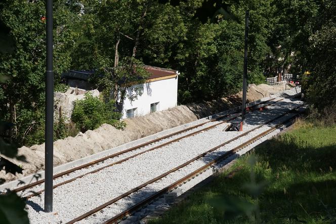 Budowa nowego torowiska na ul. Perłowej w Bydgoszczy 