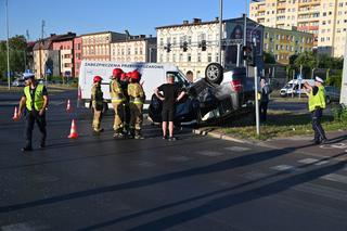 Kolizja na skrzyżowaniu ul. Przyjaciół Żołnierza i Duńskiej