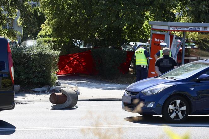 Wypadek na ul. Woronicza w Warszawie. Kierowca potrącił 10 osób 