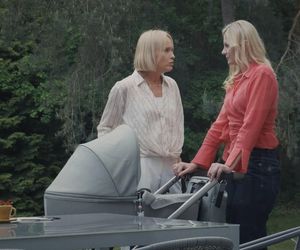 M jak miłość, odcinek 1883. Dorota (Iwona Rejzner), Jagoda (Katarzyna Kołeczek)