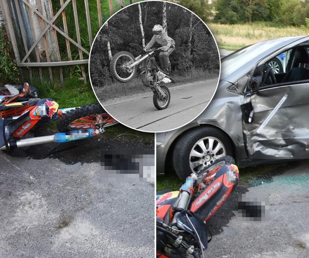 Lubelskie. 15-letni Patryk zginął na motocyklu. Tragiczna śmierć nastolatka z Majdanu Leśniowskiego