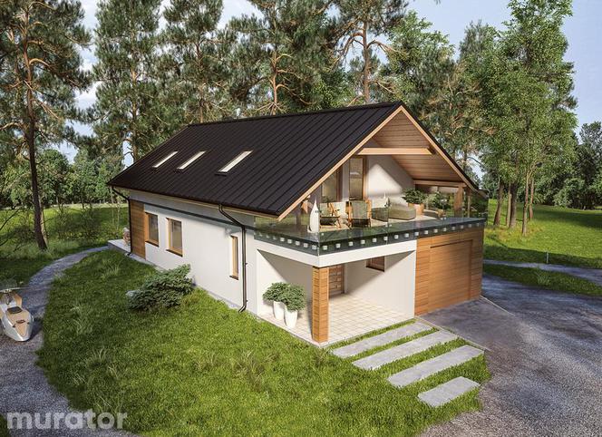 Projekty domów z tarasem