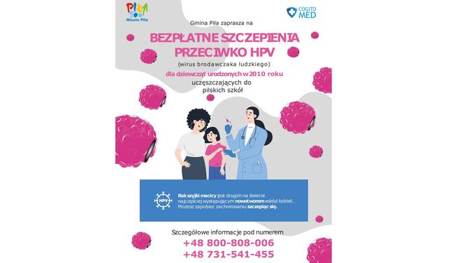 plakat szczepienia HPV Piła