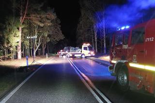 Tragedia pod Szczytnem. Dwie osoby zginęły na miejscu