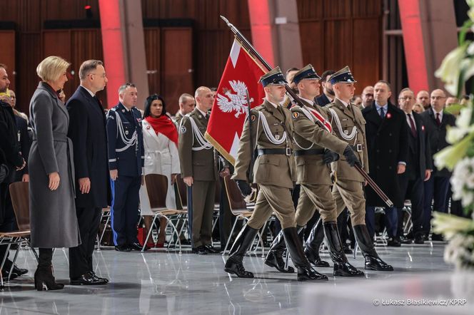 Agata Duda podczas Święta Niepodległości 2024