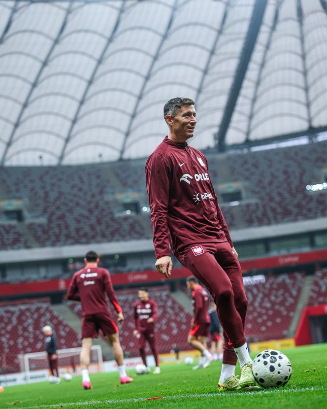 Trening Reprezentacji Polski w piłce nożnej