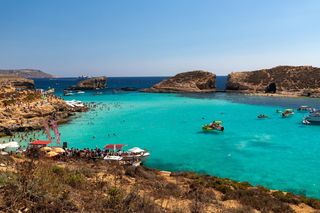 Wyspa Comino na Malcie – Blue Lagoon
