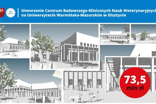 W Olsztynie powstanie nowoczesne centrum naukowe. Jego koszt to ponad 73 mln zł