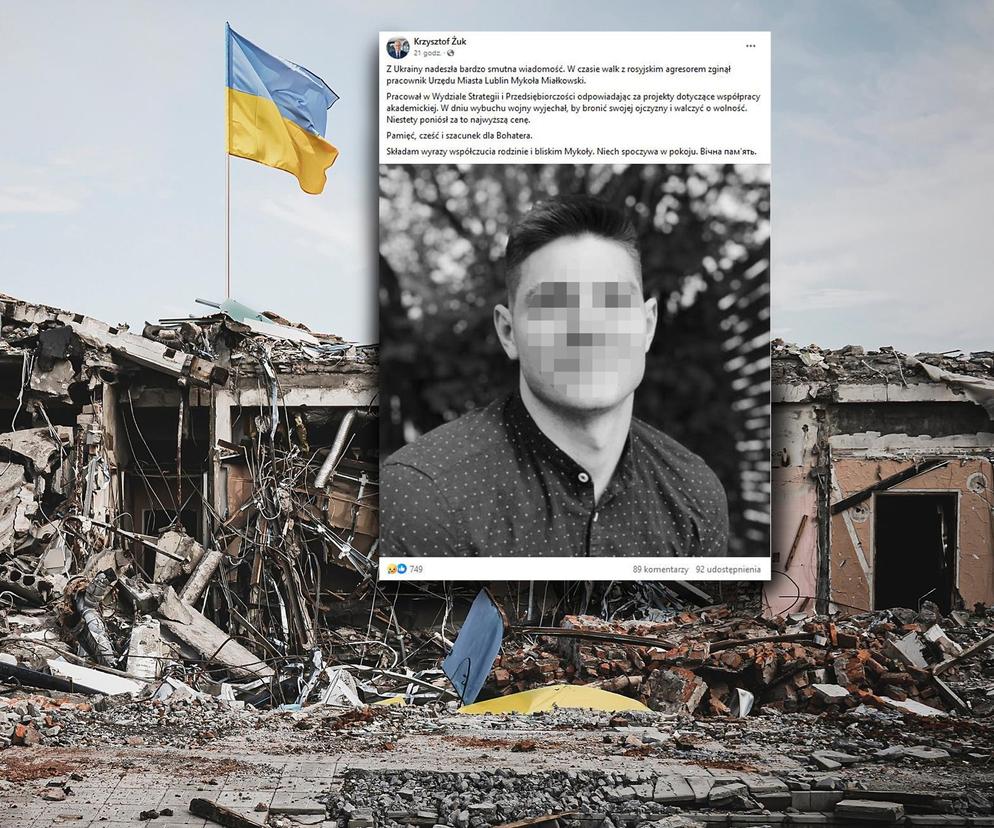 W wojnie na Ukrainie zginął pracownik urzędu miasta w Lublinie