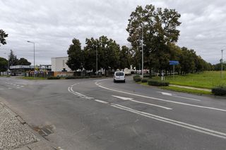 Skrzyżowanie ulic Norwida i Obrońców Lwowa