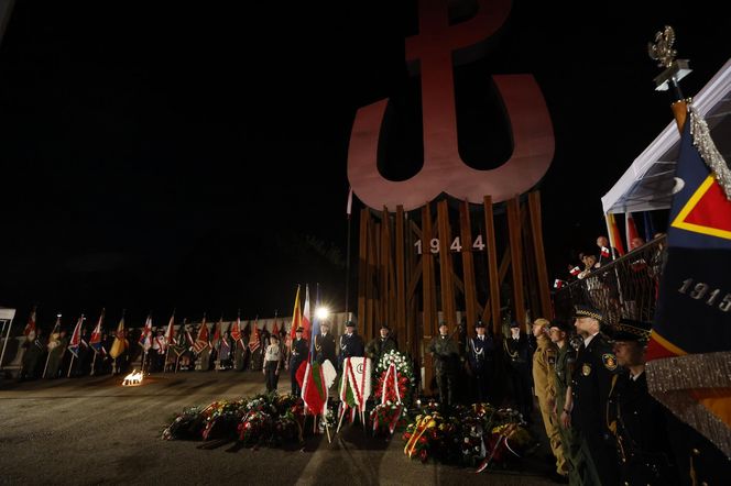 Uroczystość na Kopcu Powstania Warszawskiego (1.08.2025)