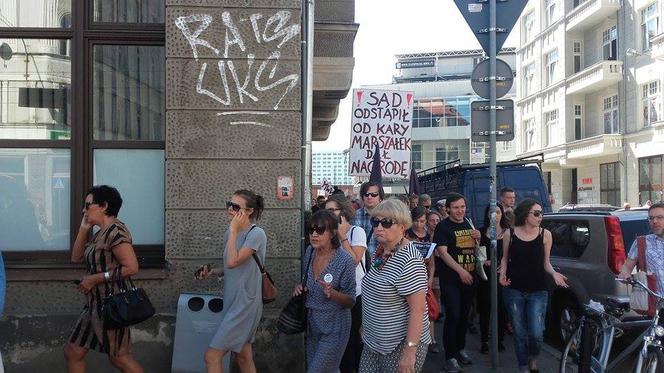 Protest w Teatrze Polskim