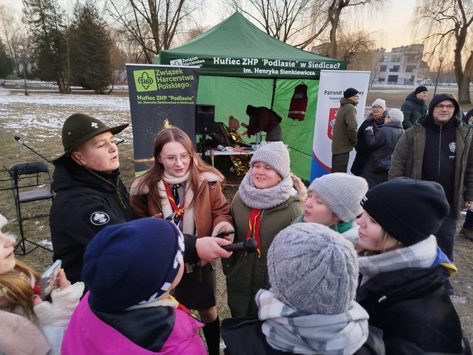 Siedleccy harcerze uczcili DMB grą terenową i wspólnym apelem przy ognisku