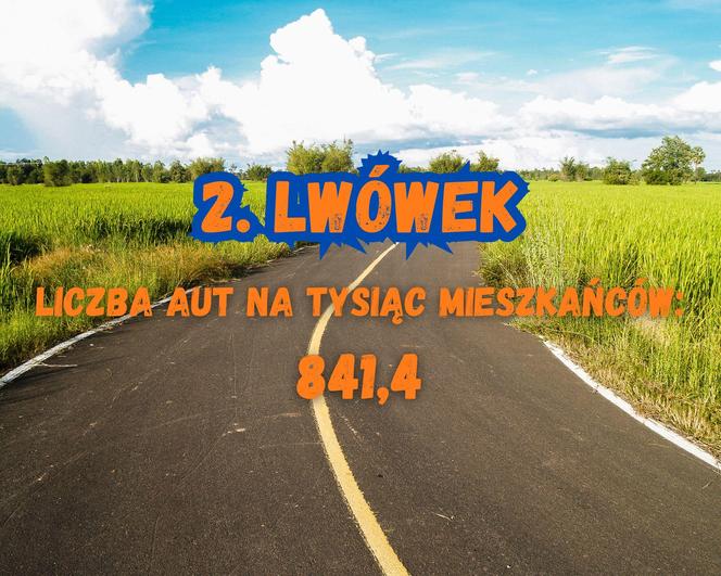 W jakich wielkopolskim miastach jest najwięcej samochodów? 