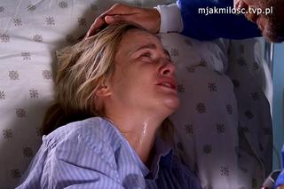 M jak miłość, odc. 1695: Andrzej (Krystian Wieczorek), Julia (Marta Chodorowska)