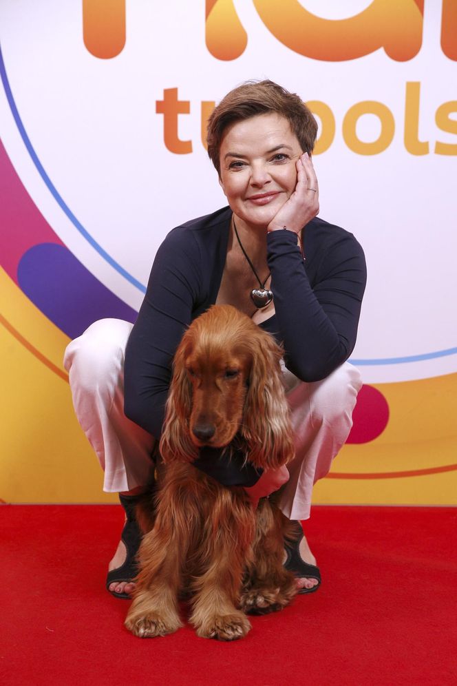 Monika Richardson z psem Paco