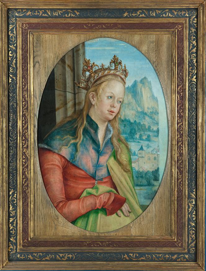 Hans Suess von Kulmbach - Św. Katarzyna Aleksandryjska 1511 r