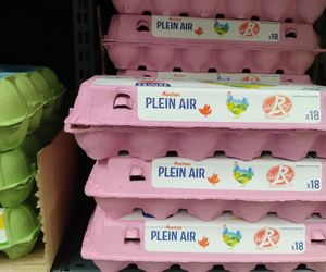 Ceny produktów w Auchanie we Francji 