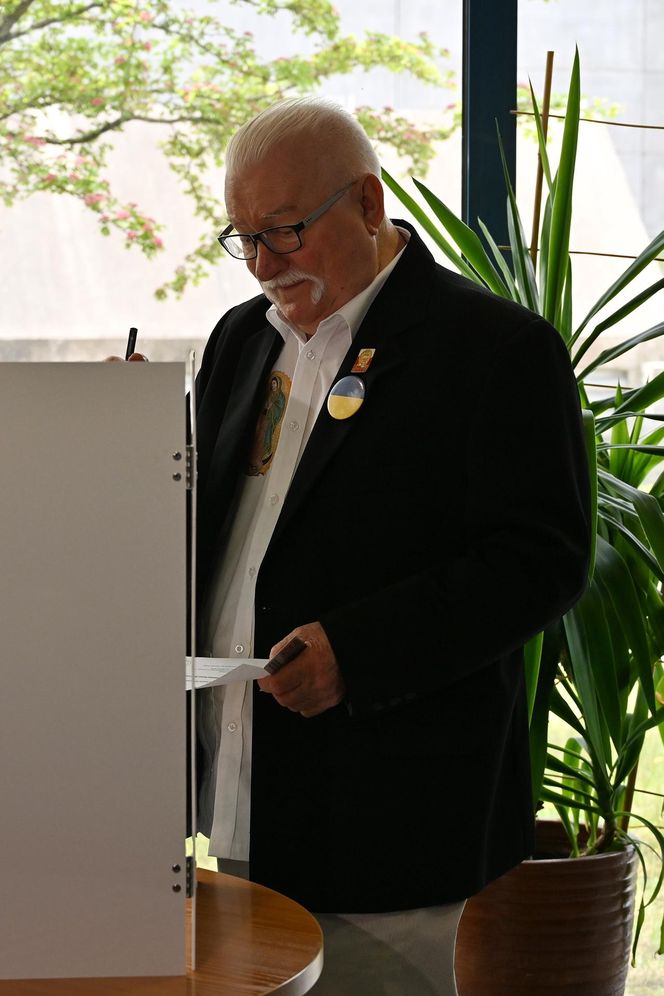 Wybory prezydenckie 2025 - Lech Wałęsa.