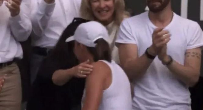 Iga Świątek, Courteney Cox