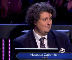 To on wygrał główną nagrodę w Milionerach. Kim jest Mateusz Żaboklicki?
