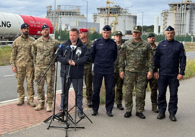 Spektakularna akcja służb w gazoporcie
