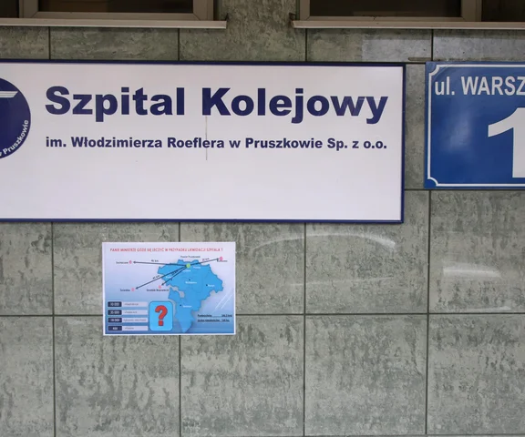 Pacjent pobił pielęgniarkę w szpitalu w Pruszkowie. Interwencja policji