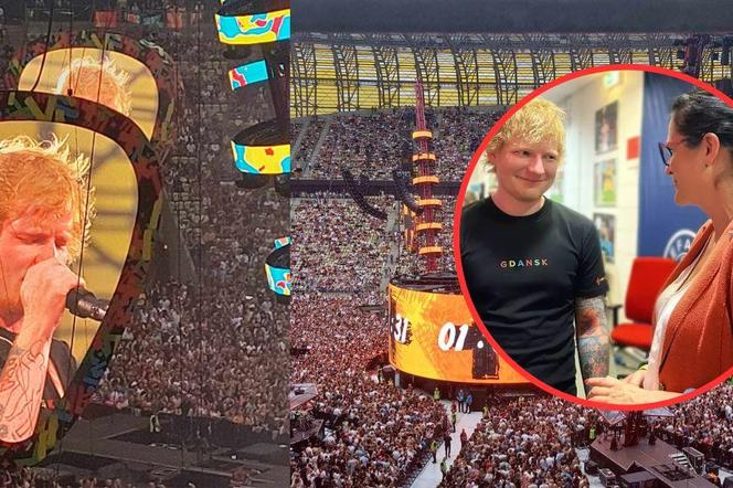 Ed Sheeran z niezwykłym prezentem od prezydent Gdańska. Artysta zachwycony publiką w Trójmieście!