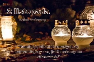 Dzień Zaduszny kartki z cytatami 2.11